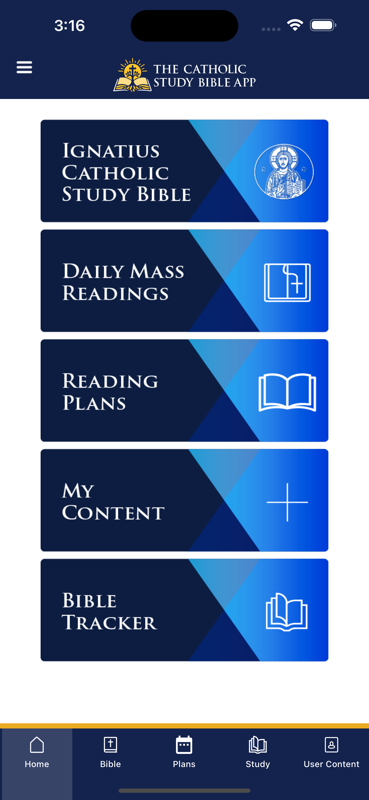 Ignatius Catholic Study Bible App