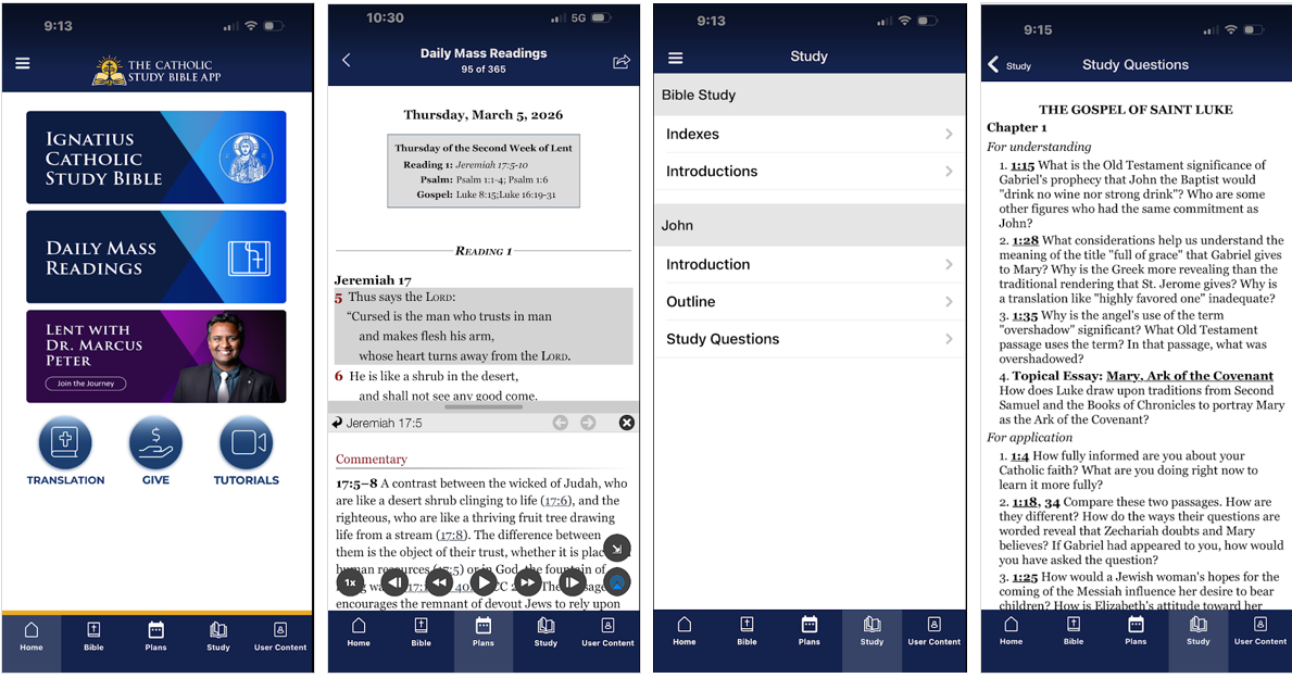 Ignatius Press Bible App
